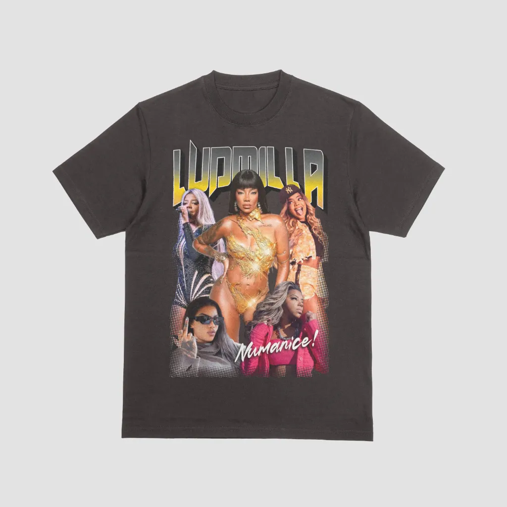 Camiseta Ludmilla Fanart Street Oversized - Imagem 11