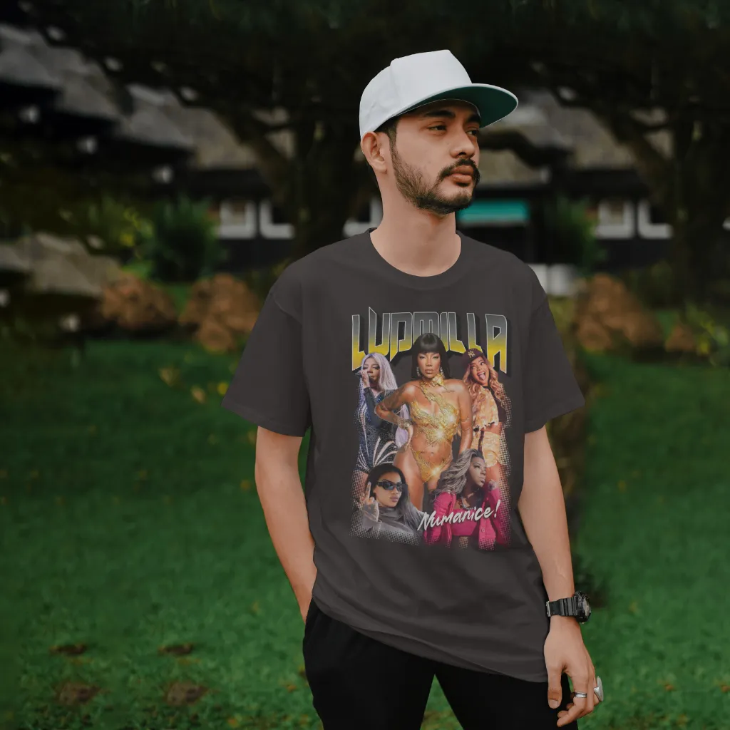 Camiseta Ludmilla Fanart Street Oversized - Imagem 10
