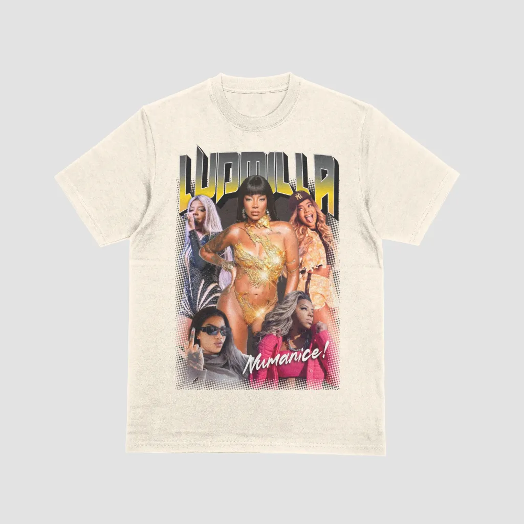 Camiseta Ludmilla Fanart Street Oversized - Imagem 8