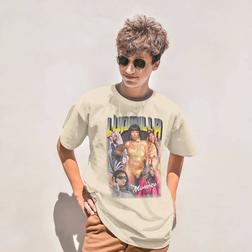 Camiseta Ludmilla Fanart Street Oversized - Imagem 7