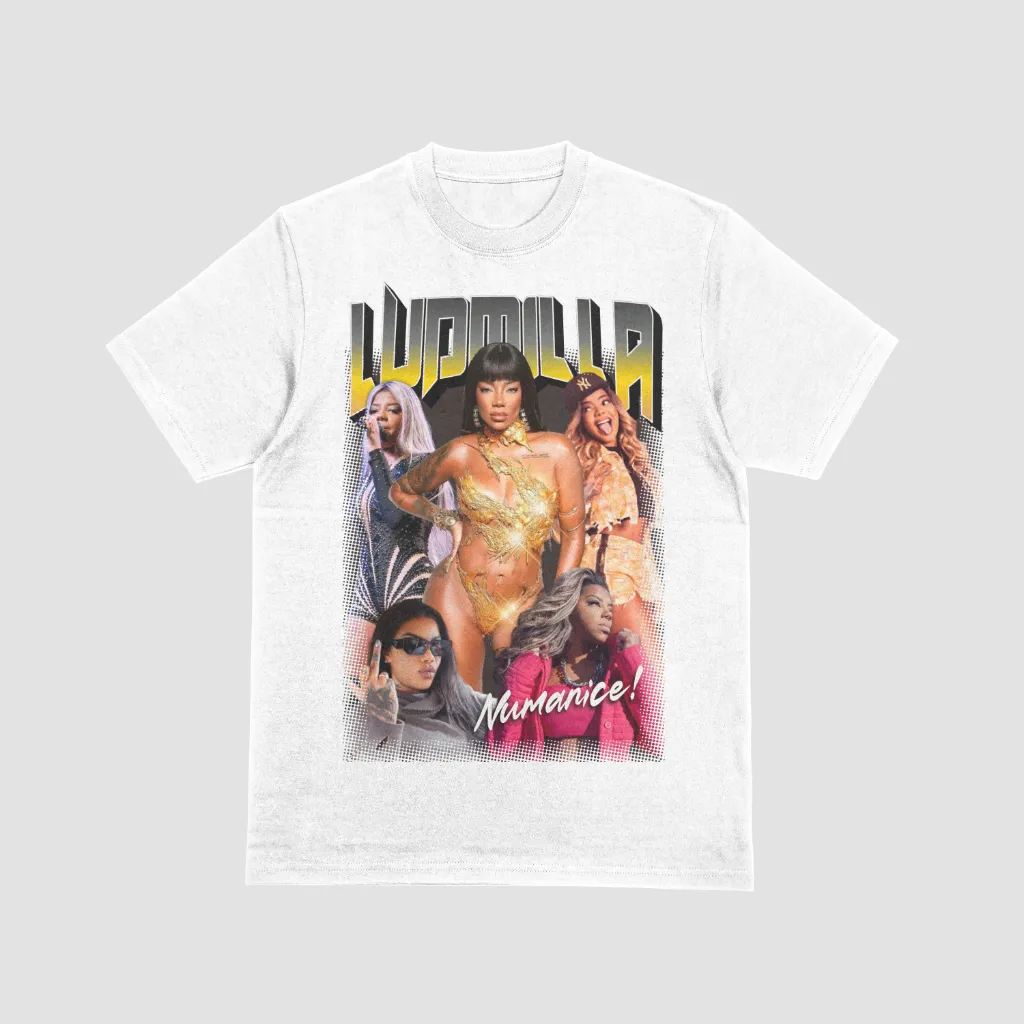 Camiseta Ludmilla Fanart Street Oversized - Imagem 5