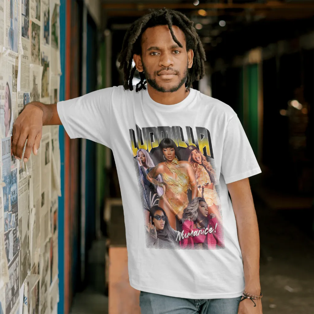 Camiseta Ludmilla Fanart Street Oversized - Imagem 4