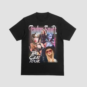 Camiseta Taylor Swift Fanart Street Oversized