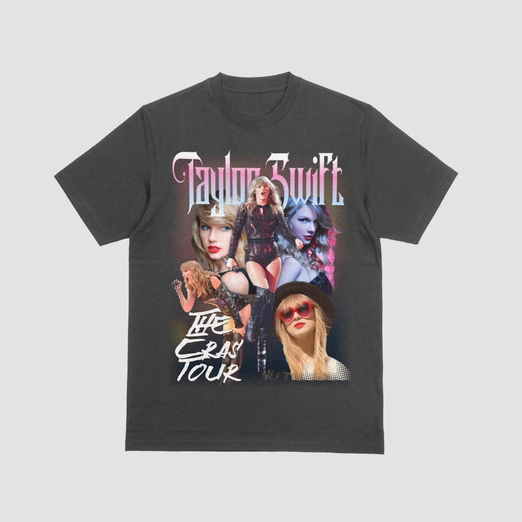 Camiseta Taylor Swift Fanart Street Oversized - Imagem 5