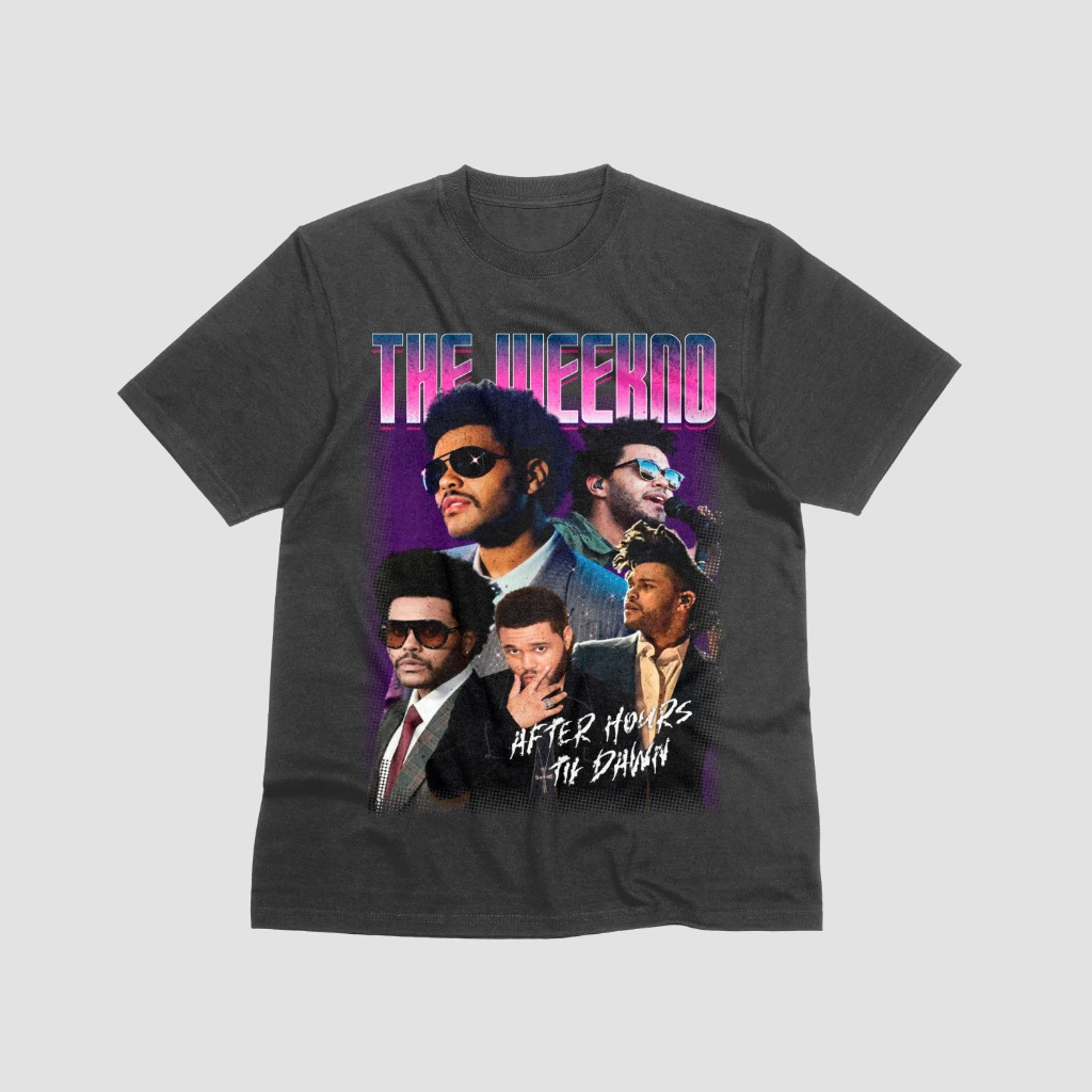Camiseta The Weeknd Fanart Street Oversized - Imagem 5
