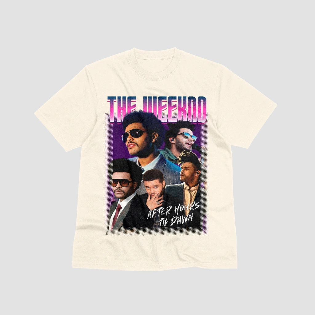 Camiseta The Weeknd Fanart Street Oversized - Imagem 8