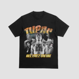 Camiseta Tupac Fanart Street Oversized