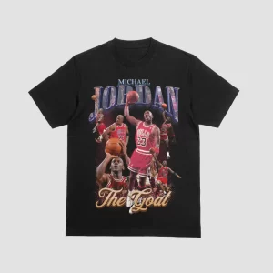 Camiseta Michael Jordan Fanart Street Oversized
