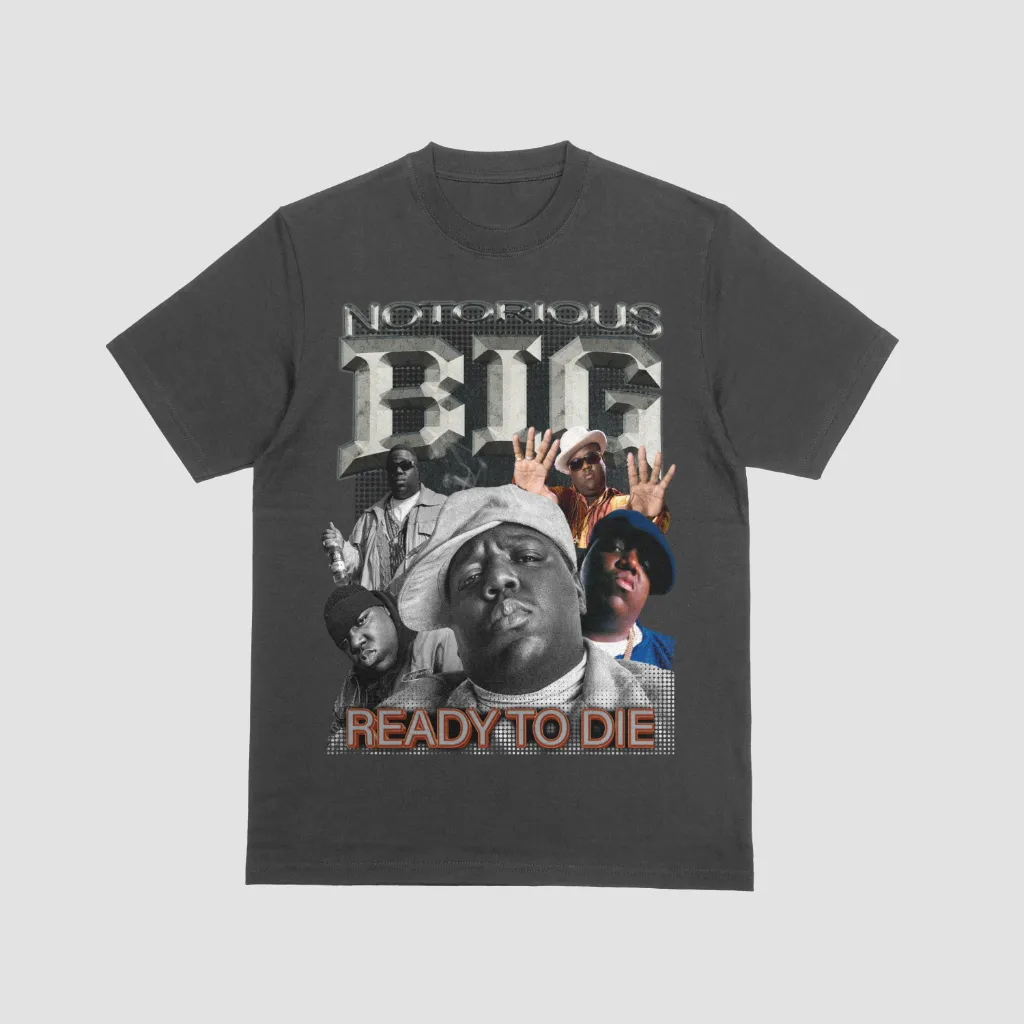 Camiseta Notorious BIG Fanart Street Oversized - Imagem 8