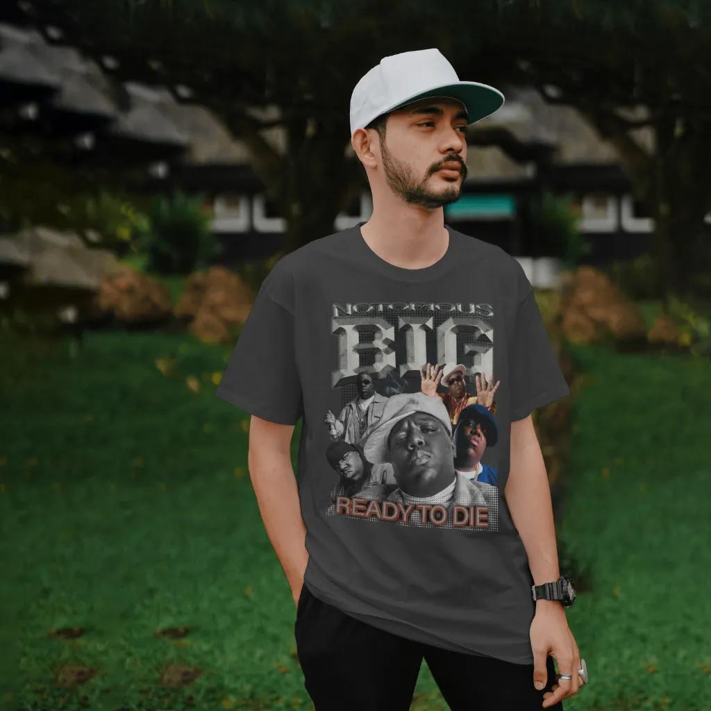 Camiseta Notorious BIG Fanart Street Oversized - Imagem 10