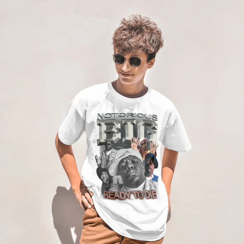 Camiseta Notorious BIG Fanart Street Oversized - Imagem 3